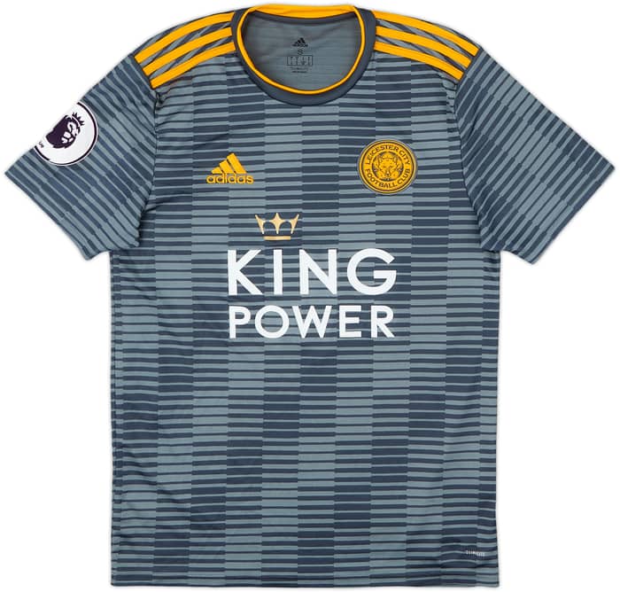 2018-19 Leicester Away Shirt Vardy #9 - 8/10 - (S)