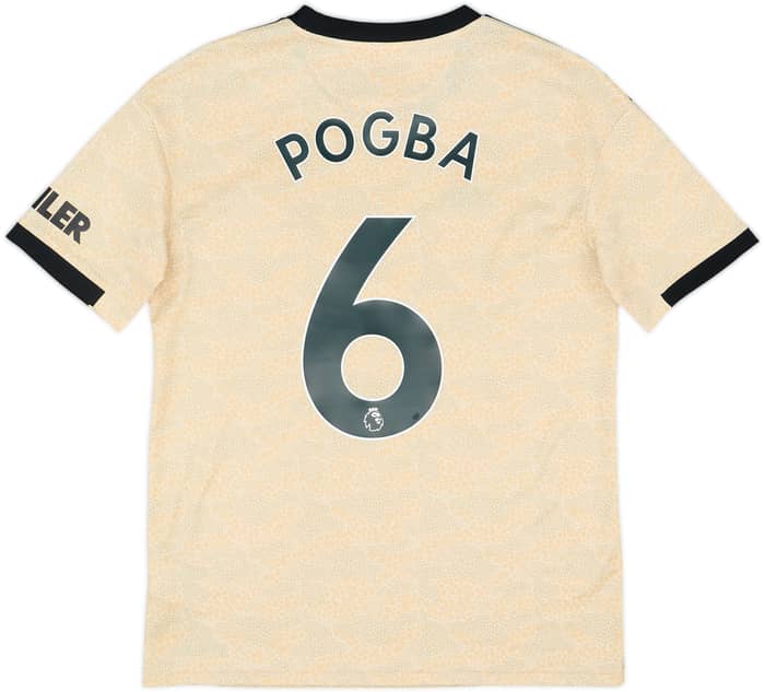2019-20 Manchester United Away Shirt Pogba #6 - 6/10 - (XL.Boys)