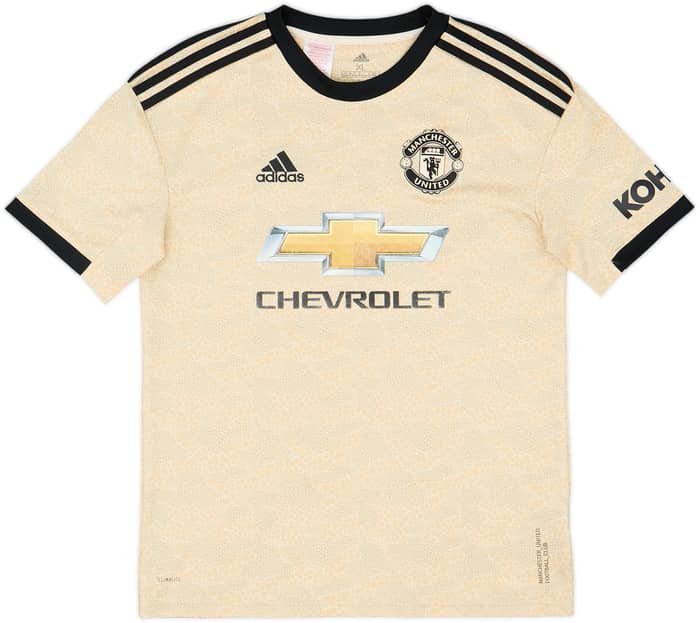 2019-20 Manchester United Away Shirt Pogba #6 - 6/10 - (XL.Boys)