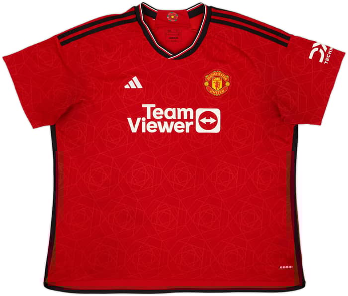 2023-24 Manchester United Home Shirt B.Fernandes #8 - 6/10 - (3XL)