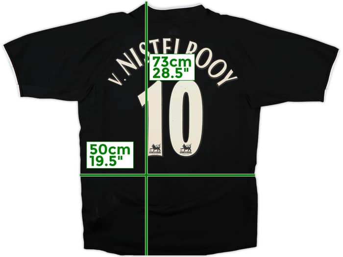 2003-05 Manchester United Away Shirt v. Nistelrooy #10 - 8/10 - (M)