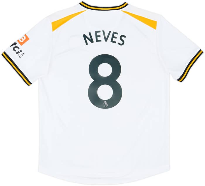 2021-22 Wolves Third Shirt Neves #8 - 8/10 - (L)