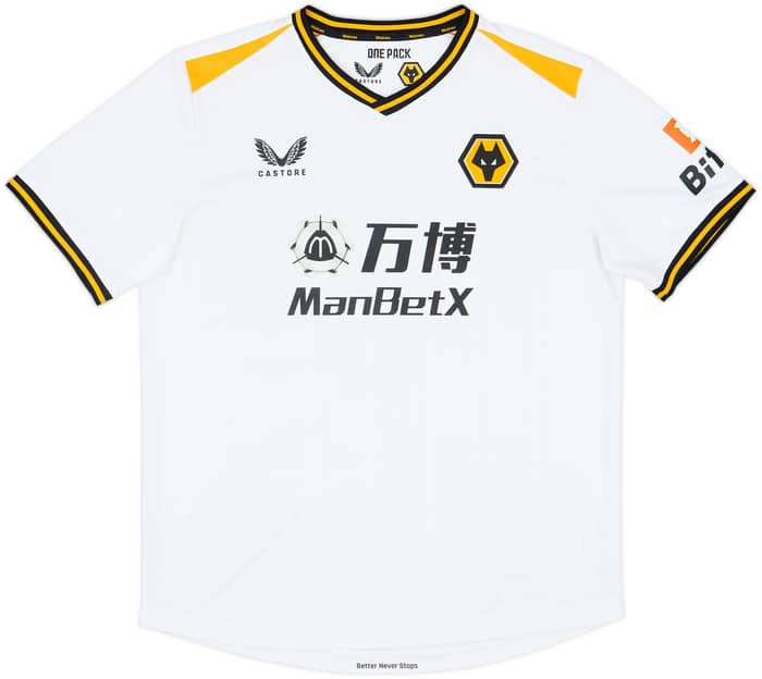 2021-22 Wolves Third Shirt Neves #8 - 8/10 - (L)