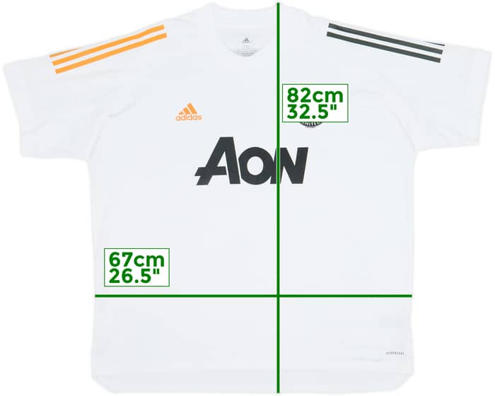 2020-21 Manchester United adidas Training Shirt - 10/10 - (XXL)
