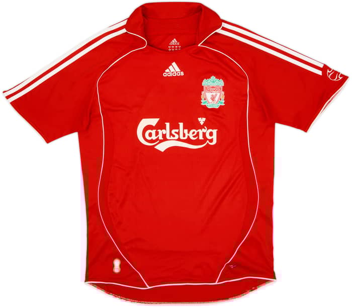 2006-08 Liverpool Home Shirt Gerrard #8 - 6/10 - (M)