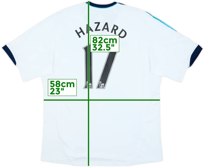 2012-13 Chelsea Camiseta de Visitante Hazard #17 (XL)
