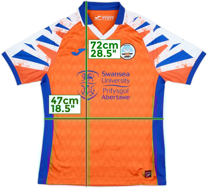 2022-23 Swansea City Away Shirt - 10/10 - (S)