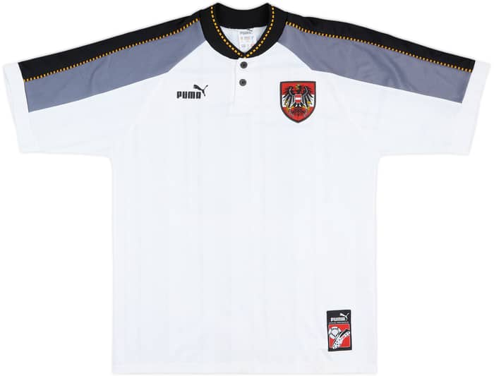 1997 Austria Home Shirt Kopf M. #10 - 8/10 - (M)