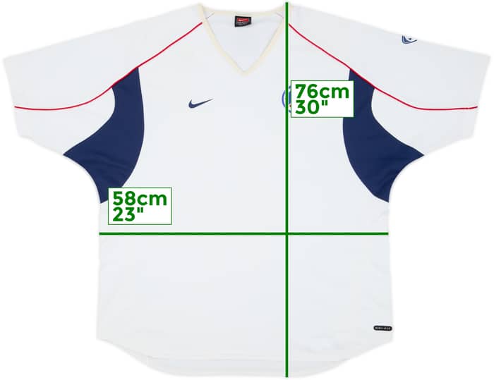 2003-04 Paris Saint-Germain Nike Training Shirt - 8/10 - (L)