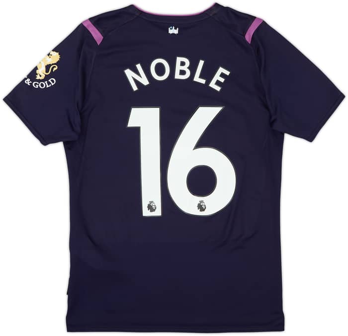 2019-20 West Ham Third Shirt Noble #16 - 9/10 - (S)