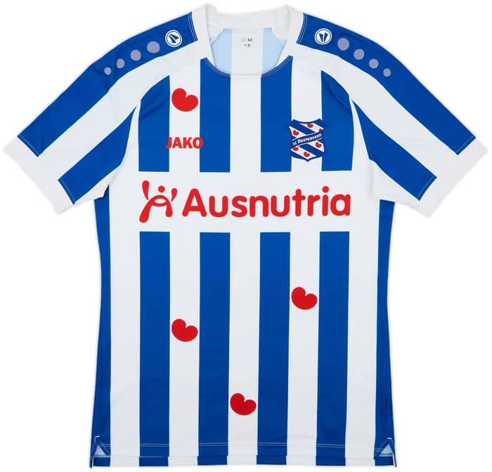 2021-22 Heerenveen Home Shirt Van Aken #3 - 8/10 - (M)