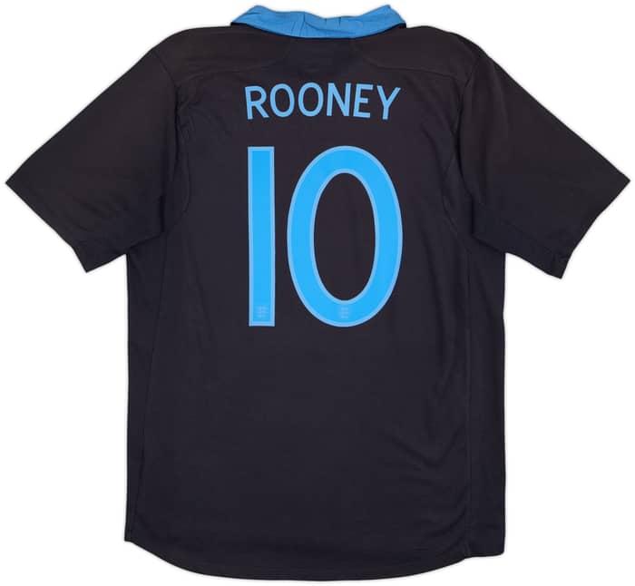 2011-12 England Away Shirt Rooney #10 - 6/10 - (L)
