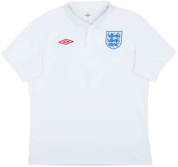 2009-10 England Home Shirt #8 - 7/10 - (L)