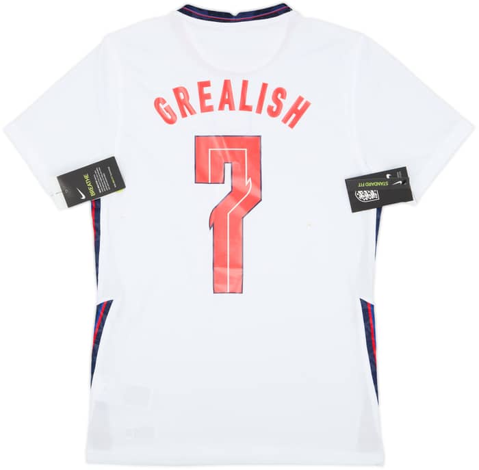 2020-22 England Home Shirt Grealish #7 (S)