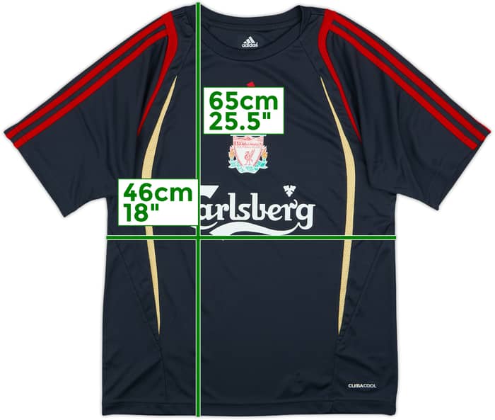 2009-10 Liverpool adidas Training Shirt - 5/10 - (S)