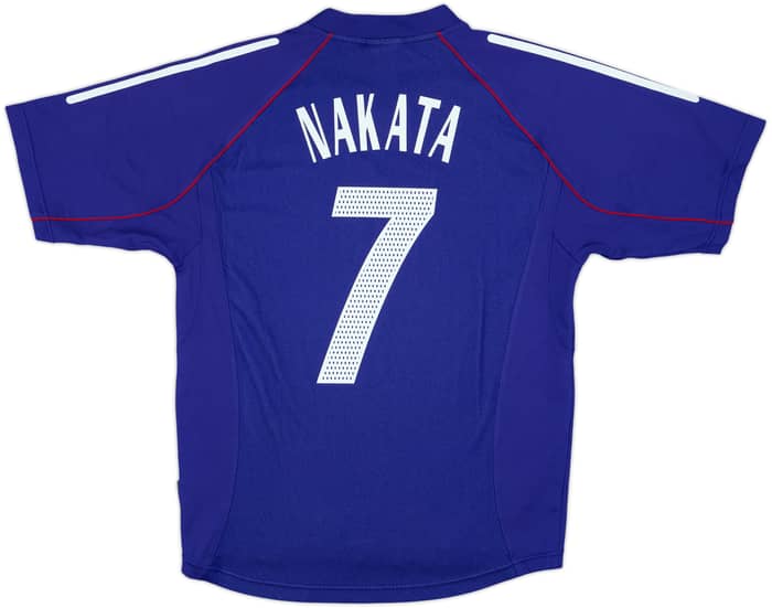 2002-04 Japan Home Shirt Nakata #7 - 8/10 - (M)