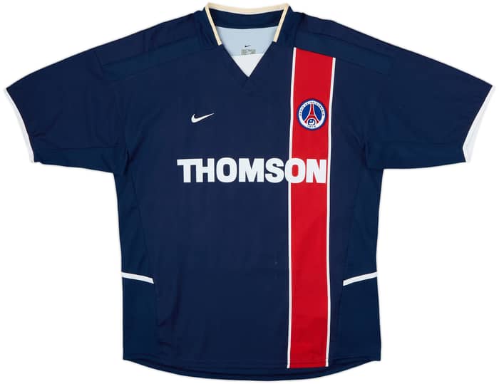 Camiseta de local del Paris Saint-Germain 2002-03 Ronaldinho #10 - 7/10 - (M)