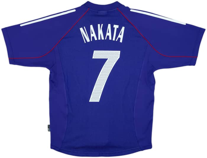 2002-04 Japan Home Shirt Nakata #7 - 8/10 - (M)
