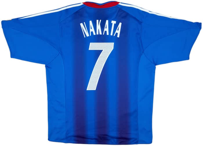 2004-06 Japan Home Shirt Nakata #7 - 8/10 - (L)