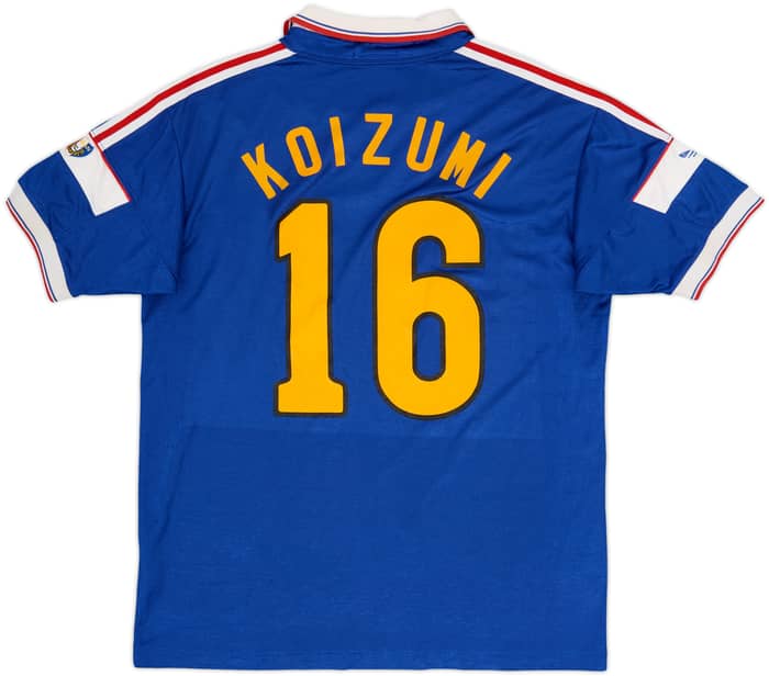 Camiseta de local del Yokohama Marinos 1988 Koizumi #16 - 8/10 - (L)
