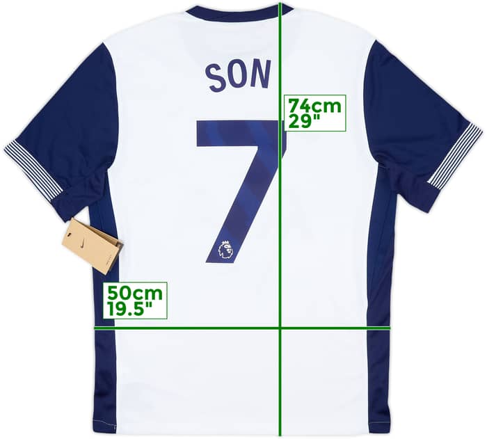2024-25 Tottenham Home Shirt Son #7 (M)