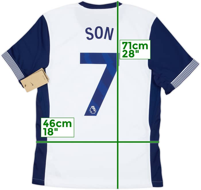 2024-25 Tottenham Home Shirt Son #7 (S)