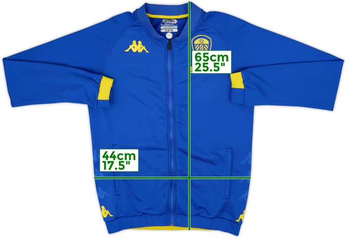 2019-20 Leeds United Kappa Track Jacket - 6/10 - (XL)