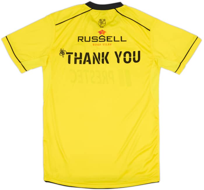 2020-21 Burton Albion Home Shirt 'Thank You' - 10/10 - (M)