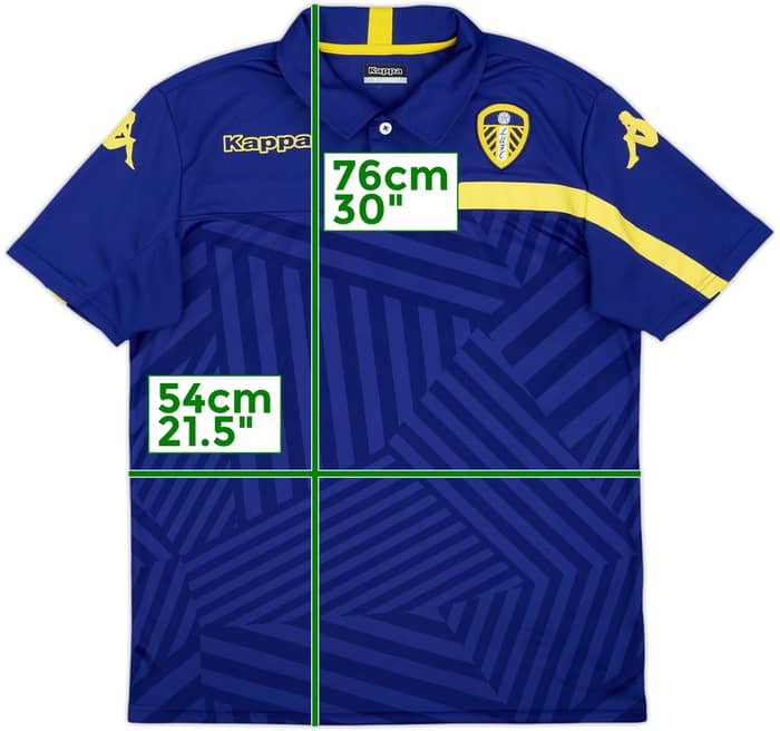 2015-16 Leeds Kappa Polo - 8/10 - (XL)