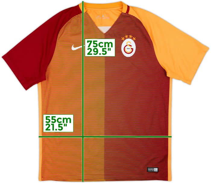 2016-17 Galatasaray Local Camiseta - 8/10 - (L)