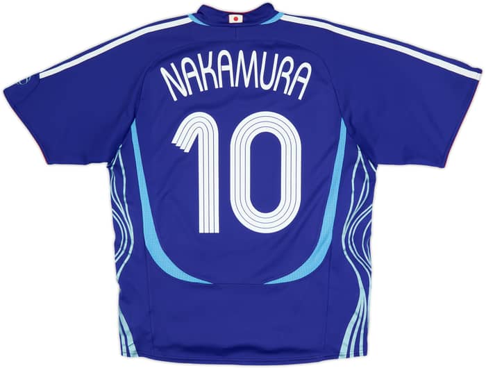 2006-08 Japan Home Shirt Nakamura #10 - 8/10 - (M)