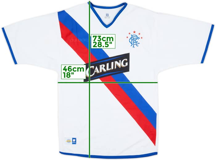 Camiseta de visitante de los Rangers 2004-05 - 4/10 - (S)