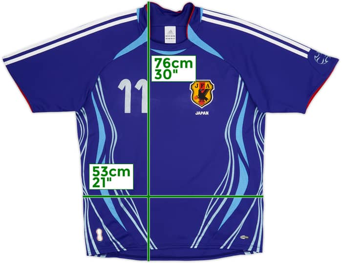 2006-08 Japan Home Shirt Maki #11 - 4/10 - (M)