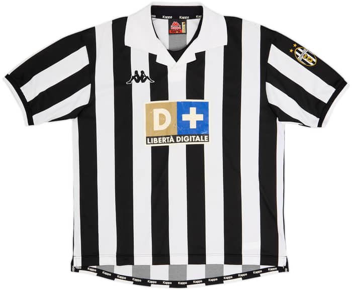 1998-99 Juventus Home Shirt Zidane #21 - 6/10 - (L)