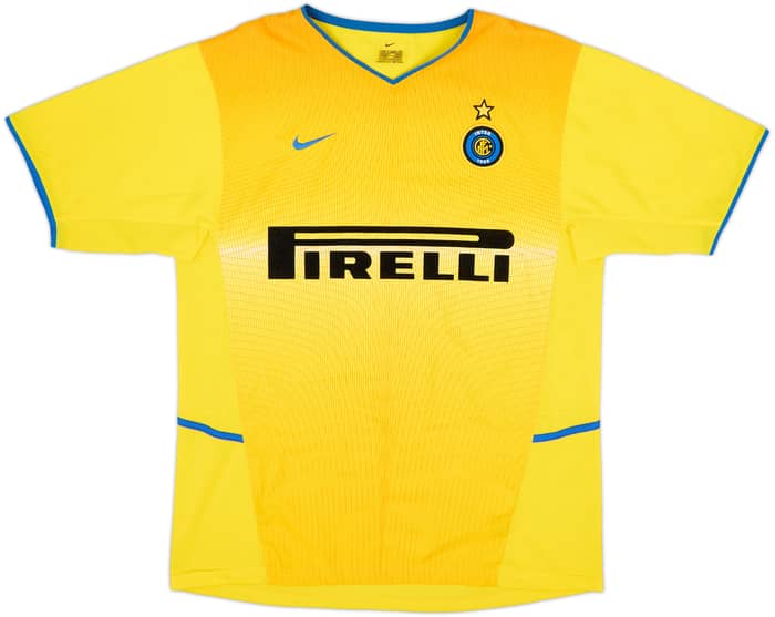 2002-03 Inter Milan Third Shirt J.Zanetti #4 - 7/10 - (M)