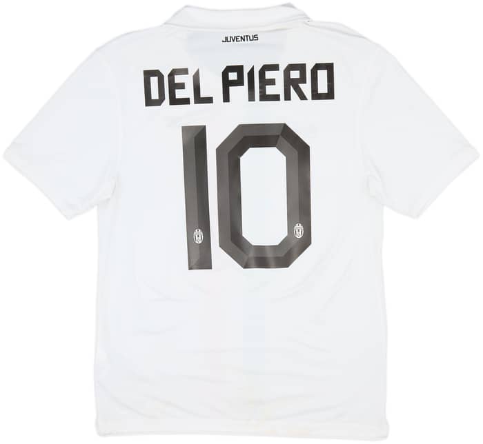 2010-12 Juventus Away Shirt Del Piero #10 - 6/10 - (M)