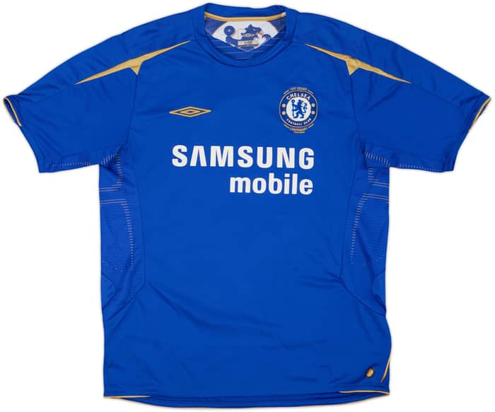 2005-06 Chelsea Centenary Home Shirt Lampard #8 - 8/10 - (M)