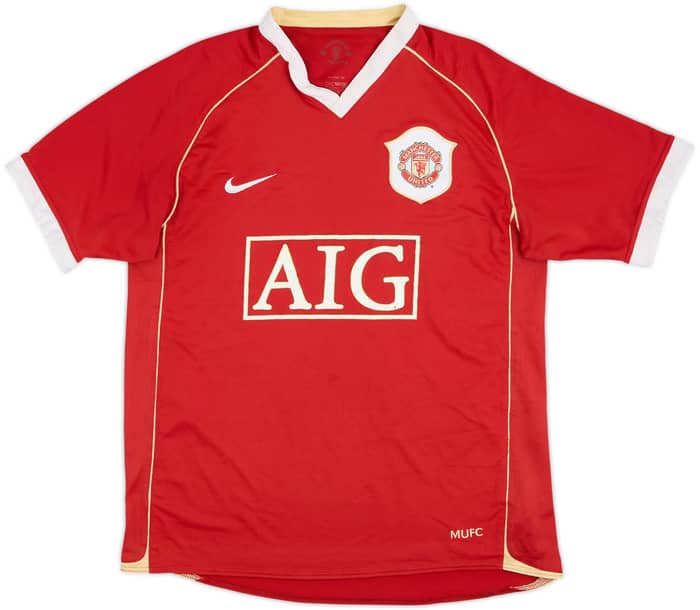2006-07 Manchester United Camiseta Local Ronaldo #7 - 6/10 - (M)
