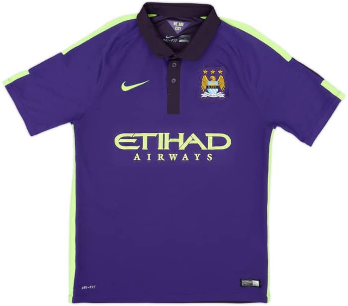 2014-15 Manchester City Third Shirt Silva #21 - 9/10 - (M)