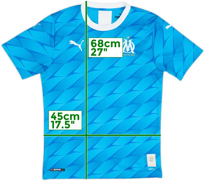 2019-20 Olympique Marseille Away Shirt - 10/10 - (S)