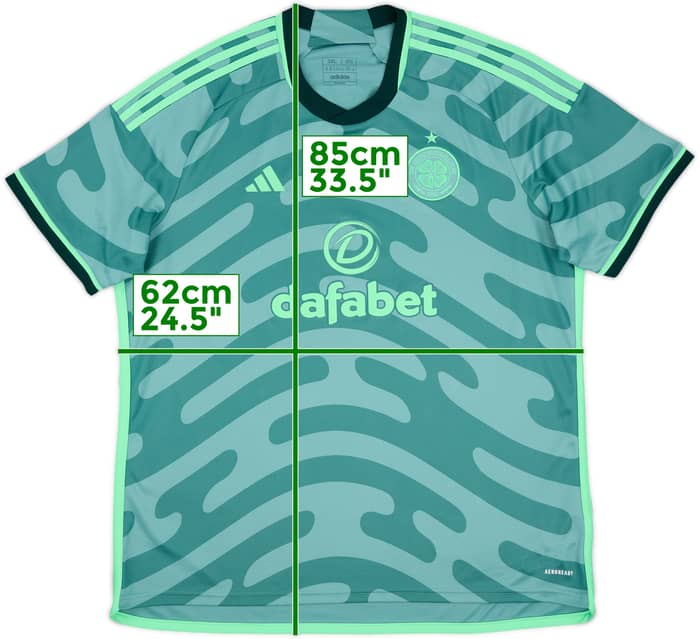 2023-24 Celtic Third Shirt - 10/10 - (XXL)