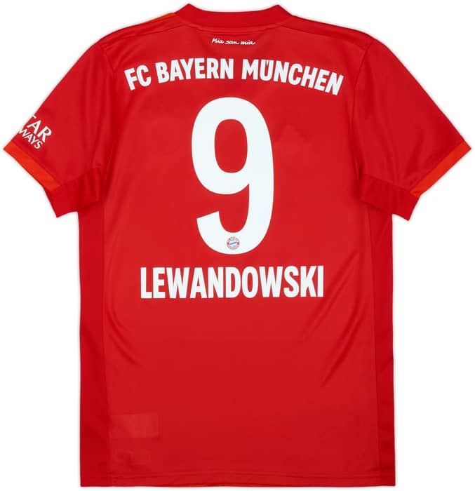 2019-20 Bayern Múnich Local Camiseta Lewandowski #9 - 9/10 - (S)