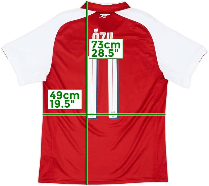 2017-18 Arsenal Home Shirt Ozil #11 - 10/10 - (M)