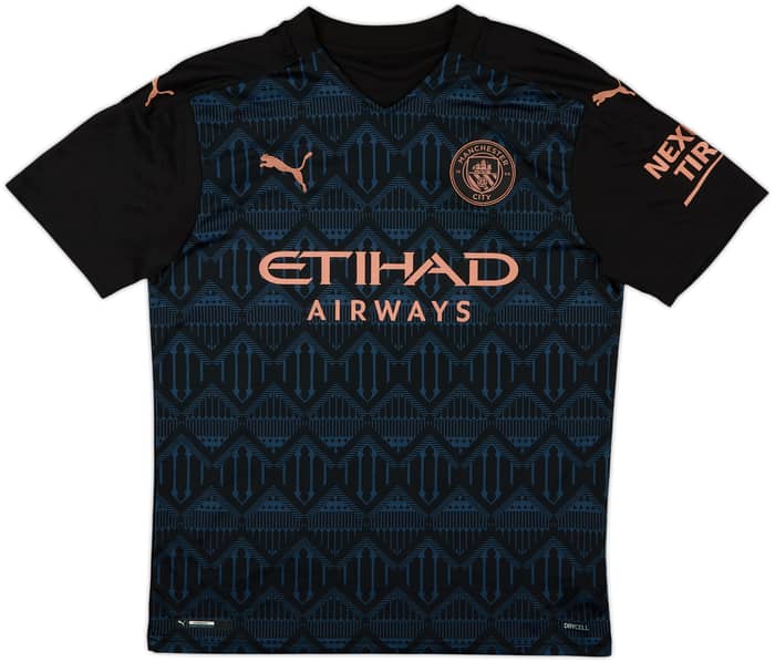 2020-21 Manchester City Away Shirt Kun Aguero #10 - 10/10 - (M)