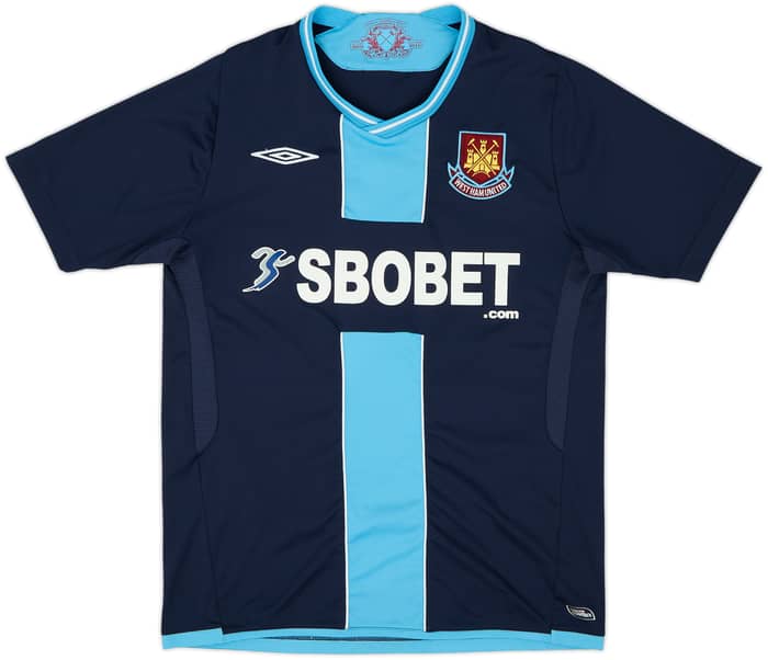 2009-10 West Ham Away Shirt Noble #16 - 8/10 - (M)