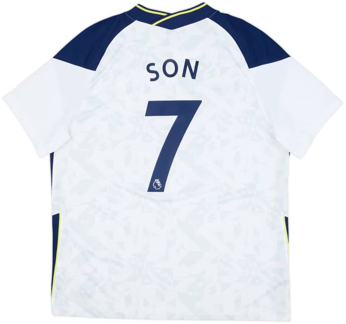 2020-21 Tottenham Home Shirt Son #7 - 10/10 - (XL)