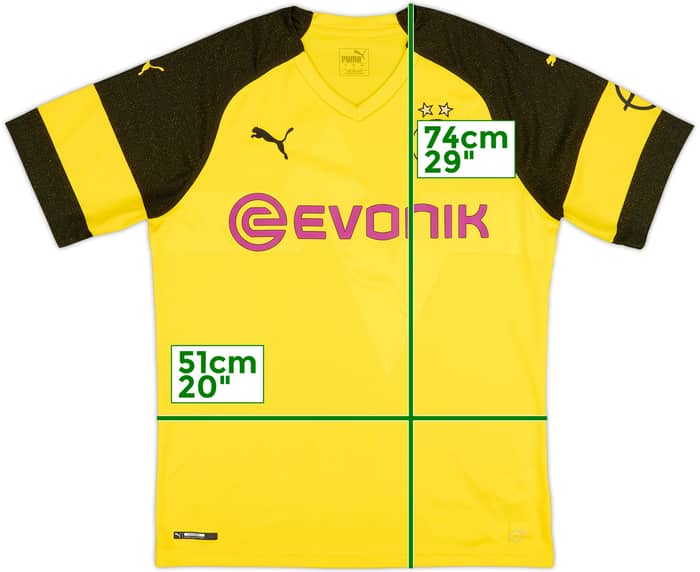 2018-19 Borussia Dortmund Home Shirt - 10/10 - (L)