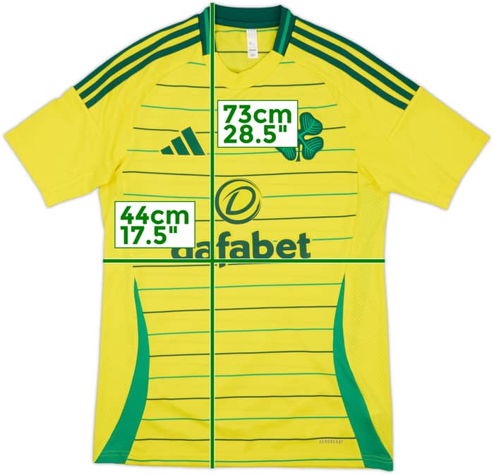 2024-25 Celtic Away Shirt - 10/10 - (S)