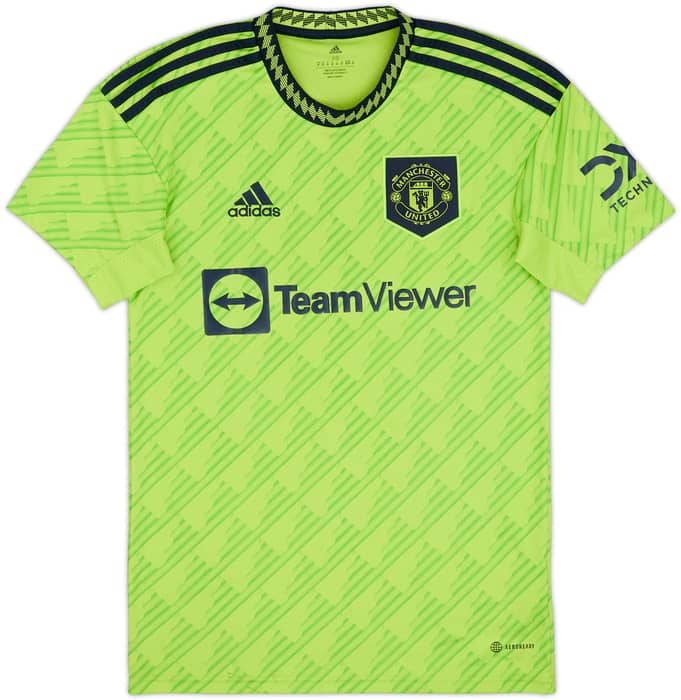 Camiseta de la tercera equipación del Manchester United 2022-23 Ronaldo #7 - 7/10 - (XS)