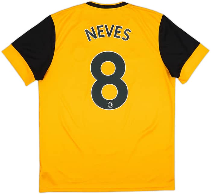 2020-21 Wolves Home Shirt Neves #8 - 8/10 - (L)